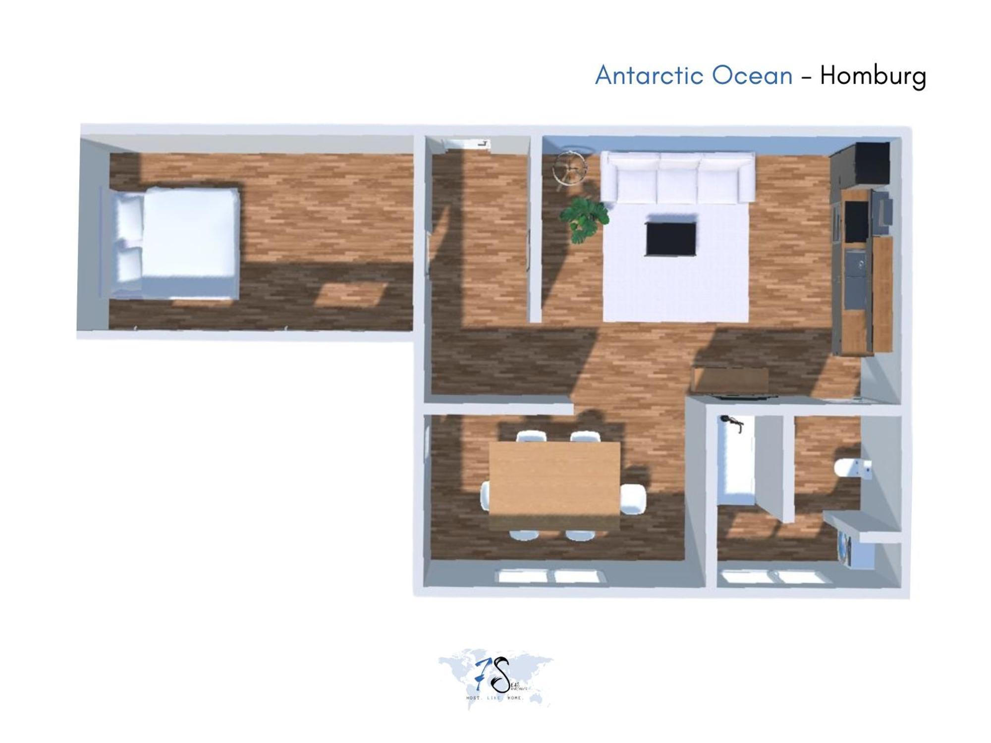 7Seas Boutique Aparthotel Homburg - Stilvoll, Digital & Ideal Fuer Familie & Business Værelse billede