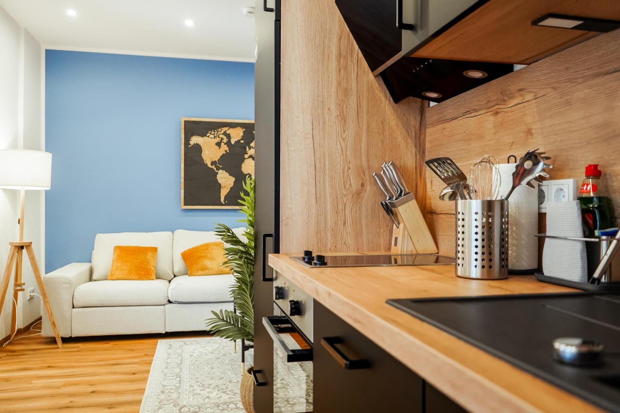 7Seas Boutique Aparthotel Homburg - Stilvoll, Digital & Ideal Fuer Familie & Business Eksteriør billede