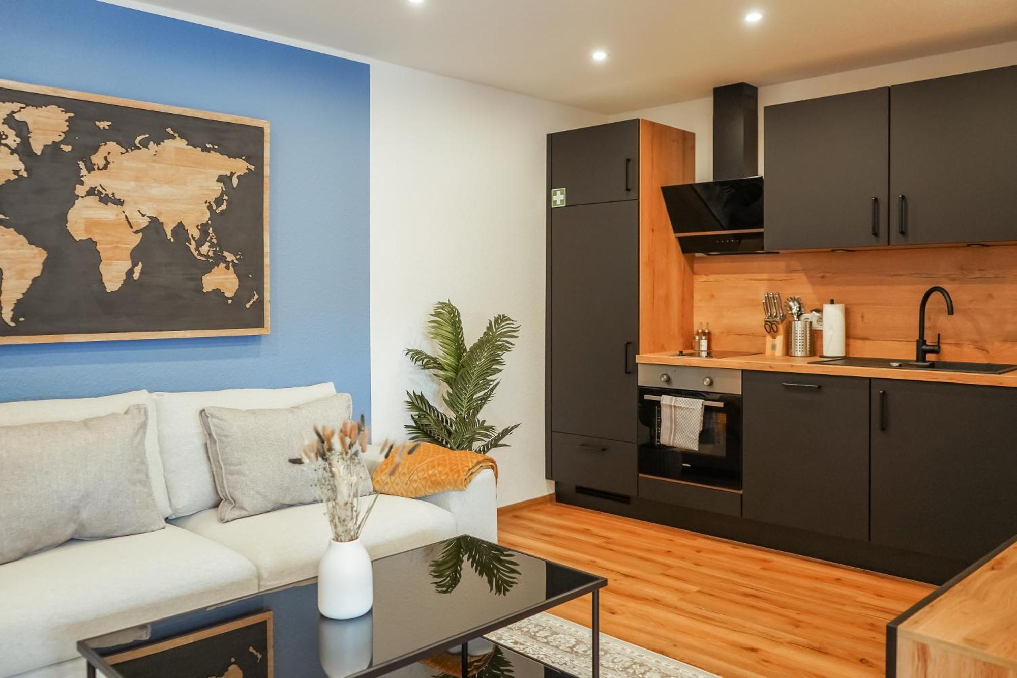 7Seas Boutique Aparthotel Homburg - Stilvoll, Digital & Ideal Fuer Familie & Business Eksteriør billede